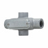 Crouse-Hinds Caja Condulet X67 CG, 2", 4 Salidas, Gris  2
