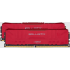Kit Memoria RAM Crucial Ballistix Red DDR4, 3200MHz, 16GB (2 x 8GB), Non-ECC, CL16, XMP  1