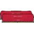 Kit Memoria RAM Crucial Ballistix Red DDR4, 3600MHz, 16GB (2 x 8GB), Non-ECC, CL16, XMP  1