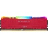 Memoria RAM Crucial Ballistix RGB DDR4, 3200MHz, 8GB, CL16, XMP, Rojo   1
