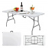 Cuory Mesa Plegable CUO-4726, 180cm x 70cm, Blanco - Imagen adicional 6