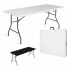 Cuory Mesa Plegable CUO-4726, 180cm x 70cm, Blanco