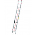 Escalera Extensible Cuprum 494-20N, Aluminio, 5.18 Metros, 20 Peldaños, hasta 150Kg  1
