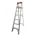 Escalera Convertible Cuprum C-2380-07S, Aluminio, 2 Metros, 6 Peldaños, hasta 150kg