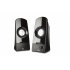 Cyber Acoustics Bocina para Computadora Curve Sonic, Alámbrico, 2.0 Canales, 3W RMS, 2 Piezas   1