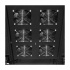 CyberPower Ventilador para Rack con 6 Abanicos, Negro  2
