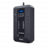 No Break CyberPower Ecologic UPS EC850LCD, 510W, 850VA, Entrada 96-140V, 12 Contactos  3