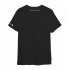 Playera D2 Negra, Algodón Peinado, Unisex, talla Extra Grande  3