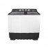 Dace Lavadora de Carga Superior LS28131PCBN, 28kg Lavado, Negro/Blanco