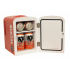 Dace Mini Refrigerador ETTIX0601S, Naranja/Blanco  1