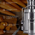 Daewoo Exprimidor de Cítricos DJE-5658, 600ml, 400W, Plata - Imagen adicional 6