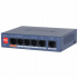 Switch Dahua DH-CS4006-4ET2GT-60, 6 Puertos Gigabit Ethernet 10/100/1000 4 x PoE+ 60W, 12 Gbit/s, 2000 Entradas, No Administrado