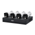 Dahua Kit de Vigilancia DH-KIT/XVR1B04-I/T/4-HFW1209CN-A-LED-0280B de 4 Cámaras CCTV Bullet con Grabadora de 4 Canales