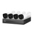 Dahua Kit de Vigilancia DH-KIT/XVR1B04H/4-B2A51N-0280B de 4 Cámaras CCTV Bullet y 4 Canales, con Grabadora, 4 Rollos de Cable Siames y Fuente de Poder  1