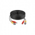 Dahua Cable Coaxial BNC/DC Macho - BNC Macho/DC Hembra, 10 Metros, Negro  2
