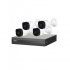 Dahua Kit de Vigilancia DH-XVR1A04-KIT3 de 4 Cámaras CCTV Bullet y 4 Canales, con Grabadora  1
