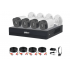 Dahua Kit de Vigilancia DHI-KIT/XVR1B04-I/T/4-B1A11N-0280B de 4 Cámaras IP Bullet con Grabadora de 4 Canales