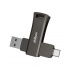 Memoria USB Dahua USB-P629-32-64GB, 64GB, USB-A/USB-C 3.0, Lectura 150MB/s, Escritura 100MB/s, Negro  3