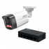 Dahua Kit de Vigilancia PFS3005-5GT DH-IPC-HFW1439TL1-A-IL de 1 Cámaras IP Bullet
