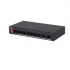 Switch Dahua Gigabit Ethernet PFS3010-8ET-96-V2, 8 Puertos PoE 10/100Mbits + 2 Puertos Uplink, 5.6 Gbit/s, 8.000 Entradas - No Administrable  1