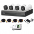 Dahua Kit de Vigilancia XVR1B04KITHDD de 4 Cámaras CCTV Bullet y 4 Canales, con Grabadora y Disco Duro 1TB  1