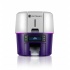 DataCard DS2 Impresora de Credenciales Simplex, Sublimación de Tinta, 300 x 300DPI, USB/Ethernet, Gris/Violeta  1