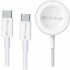 D-Bugg Cable de Carga 2 en 1 Lightning - Cargador Inalámbrico, 1 Metro, Blanco  6