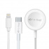 D-Bugg Cable de Carga 2 en 1 Lightning - Cargador Inalámbrico, 1 Metro, Blanco  1
