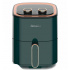Decakila Freidora de Aire KUEC036V, 3.5 Litros, 1400W, 200 °C, Oro/Verde 