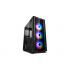 Gabinete DeepCool MATREXX 50 ADD-RGB 3F con Ventana, Midi-Tower, Mini-ITX/Micro-ATX/ATX/E-ATX, USB 3.0/2.0, sin Fuente, 3 Ventiladores ARGB Instalados, Negro  1
