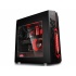 Gabinete DeepCool Genome ROG Certified Edition con Ventana LED RGB, Midi-Tower, ATX/Micro-ATX/Mini-ITX, USB 3.0, sin Fuente, Negro/Rojo  2