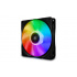 Ventilador DeepCool CF 120 RGB, 500 - 1500RPM, Negro  1