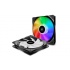 Ventilador DeepCool CF 140 RGB, 140mm, 500 - 1200RPM, Negro - 2 Piezas  1