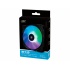 Ventilador DeepCool RF 120 RGB, 500 - 1500RPM, Negro  10