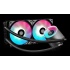 Deepcool Castle 240 RGB Enfriamiento Liquido para CPU, 2x 120mm, 500 - 1800RPM  1