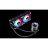 Deepcool Castle 240 RGB Enfriamiento Liquido para CPU, 2x 120mm, 500 - 1800RPM  3