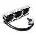 DeepCool CAPTAIN 360 EX WHITE RGB Enfriamiento Líquido para CPU, 3x 120mm, 500 - 1800RPM  2