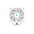 Disipador CPU DeepCool AG500 WH ARGB, 120mm, 300 - 1850RPM, Blanco  4