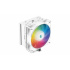 Disipador CPU DeepCool AG500 WH ARGB, 120mm, 300 - 1850RPM, Blanco  1