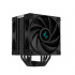 Disipador CPU DeepCool AK400 ZERO DARK PLUS, 120mm, hasta 1650RPM, Negro   3