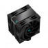 Disipador CPU DeepCool AK400 ZERO DARK PLUS, 120mm, hasta 1650RPM, Negro   2