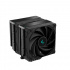 Disipador CPU DeepCool AK620 ZERO DARK, 120mm, hasta 1850RPM, Negro ― Tiene pegado espuma de empaque.  1