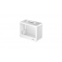 Gabinete DeepCool CH160 PLUS, SFF, Micro-ATX/Mini-ITX, USB 3.0, sin Fuente, sin Ventiladores Instalados, Blanco