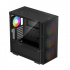 Gabinete DeepCool CH560, Midi-Tower, ATX/EATX/Micro-ATX/Mini-ITX, USB 3.0, sin Fuente, 4 Ventiladores Instalados, Negro  3
