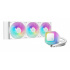 DeepCool LE360 WH V2 Enfriamiento Líquido para CPU, 3x 120mm, hasta 2100RPM, Blanco