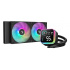 DeepCool LQ240 ARGB Enfriamiento Líquido para CPU, 2x 120mm, hasta 2400RPM, Negro   1