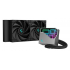 DeepCool LT520 Enfriamiento Líquido para CPU, 2x 120mm, hasta 1500RPM, Negro   1