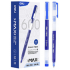 Deli Bolígrafo de Gel EG16-BL, Punto Fino 0.5mm, Azul, 12 Piezas