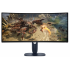 Monitor Gamer Curvo Dell Alienware LED 34", 3440x1440 Ultra Wide Quad HD, FreeSync, 180Hz, HDMI/DisplayPort, Azul