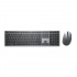 Kit de Teclado y Mouse Dell KM7321W, Inalámbrico, RF Inalámbrico, Gris (Inglés)  1